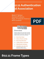 802.11 Authentication and Association