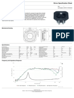 Driver Specification Sheet: Product Description