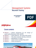 Safety Management Recurrence Training 2018 PDF