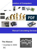 Lecture 1 - Evolution of Computers