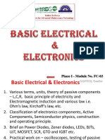 FC-03-Basic Electrical & Electronics PDF