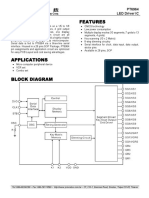 Description Features: PT6964 LED Driver IC