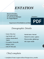 Case Presentation - Oral Fibroma