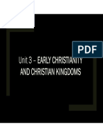 Unit 3 - Early Christian and Byzantine PDF