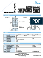 TRS 1225 TRS 1245 TRS 5225: Solid State Relay