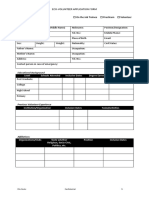 Eco-Volunteer Application Form: Personal Information