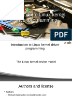 Linux Kernel Driver