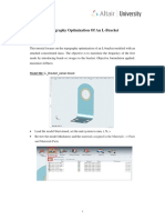 Exercise: Topography Optimization of An L-Bracket: Objective