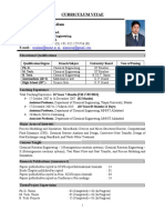 Dr. Mohammad Siraj Alam: Curriculum Vitae