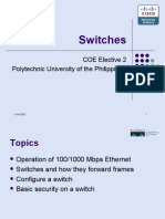 Switches: COE Elective 2 Polytechnic University of The Philippines