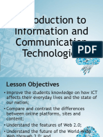 Lesson1 - Intro To ICT