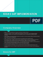 Keda's ERP Implementation - Group 20