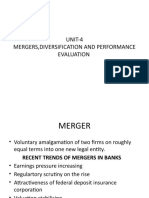 UNIT-4 Mergers, Diversification and Performance Evaluation