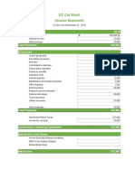 Single Step Income Statement