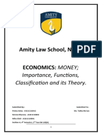 Amity Law School, Noida: Importance, Functions, Classification and Its Theory