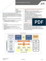 High-Performance Dual Core CPU System On Chip Technical Product Brief