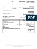 Tax Invoice/Bill of Supply/Cash Memo: (Original For Recipient)