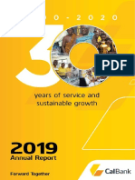 Calbank 2019 Annual Report