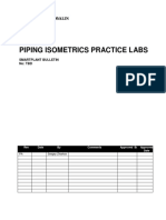 SP3D Piping Isometrics Practice Labs PDF