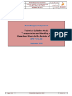 DM Technical Guideline No.11 - Transportation-and-Handling-of-Hazardous-Waste