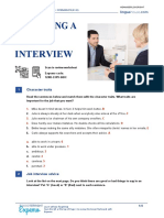 Attending A JOB Interview: Character Traits