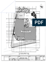 Site Development Plan: Proposed Two (2) - Storey Commercial Bldg. With Roofdeck