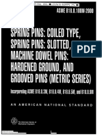 ASME B18 8 100M 2000 Spring Pins