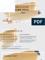 Beach Festival Presentation Template