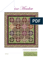 Alpine Meadow Quilt Pattern