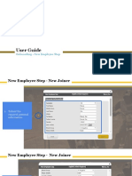 New Employee Step - User Guide