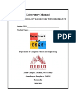 Web Laboratory Manual