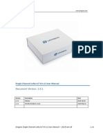 Single Channel LoRa IoT Kit v2 User Manual - v1.0.1 - 2