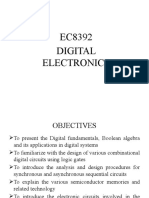 EC8392 Digital Electronics