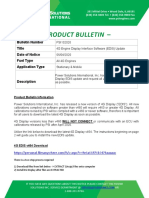 PSI102020 4G Engine Display Interface Software (EDIS) Update