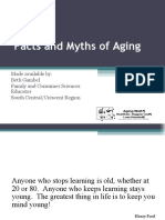 Aging Myths and Facts PowerPoint