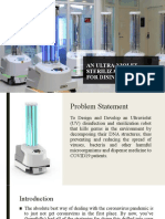 UV Sanitization Robot