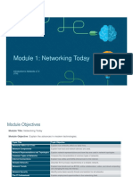 Module 1: Networking Today: Introduction To Networks v7.0 (ITN)