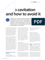 Pump Cavitation and How To Avoid It