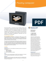 Fortica-PB - Poultry Computer: Touchscreen Control