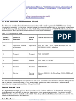 TCP/IP Protocol Architecture Model: Previous: Protocol Layers and The Open Systems Interconnection Model