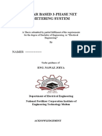 Solar Based 3-Phase Net Metering System: NAMES