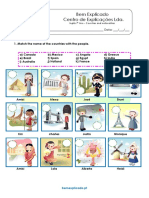 1.3 Ficha de Trabalho - Countries and Nationalities