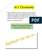 Bloom's Taxonomy Revised