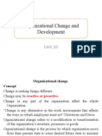 Chapter 10 Organizational Change and Development