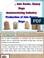 Jute Bags Jute Sacks Gunny Bags Manufacturing PDF