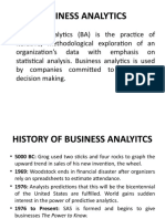 Business Analytics