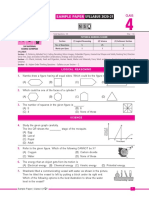 Sample Paper Syllabus 2020-21: Class