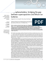 All-Graphene-Battery: Bridging The Gap Between Supercapacitors and Lithium Ion Batteries