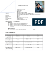 Curriculum Vitae Personal Data