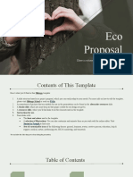 Eco Project Proposal by Slidesgo